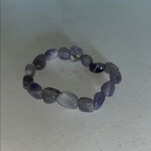 Purple Gemstone Bracelet